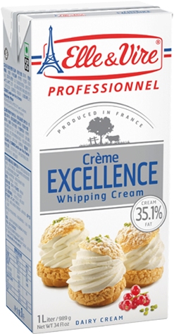 Elle & Vire Excellence Whipping Cream - Elle And Vire Whipping Cream (500x500), Png Download