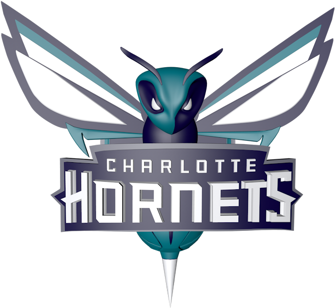 Download Zip Archive - Charlotte Hornets Logo Jpg (750x650), Png Download
