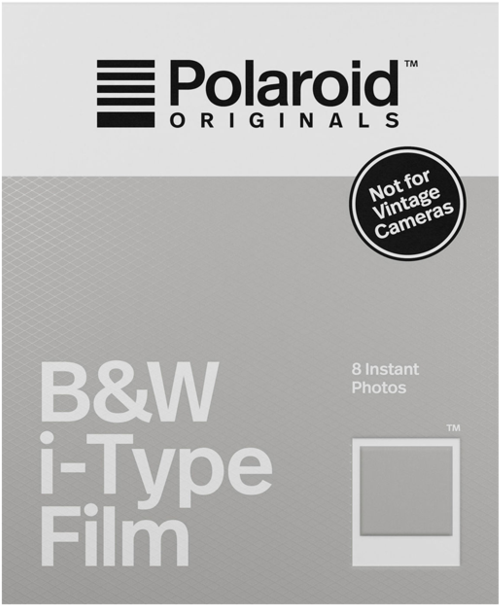 Polaroid B&w Film For I-type - B&w Film With White Borders For I-type Cameras (1050x1050), Png Download