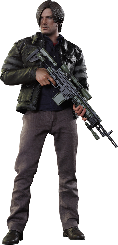Hot Toys Leon S Kennedy Sixth Scale Figure - Action Figures Resident Evil 6 (480x992), Png Download