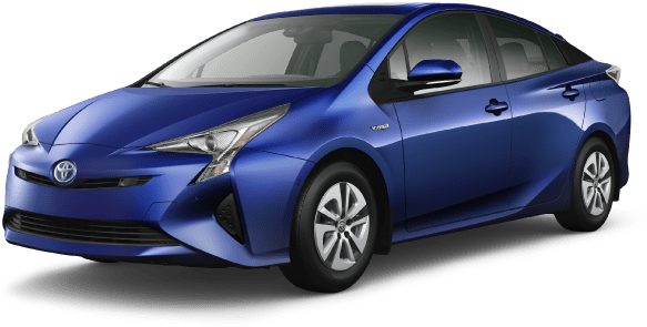 Blizzard Pearl Blue Crush Metallic - 2018 Toyota Prius Blue (800x600), Png Download