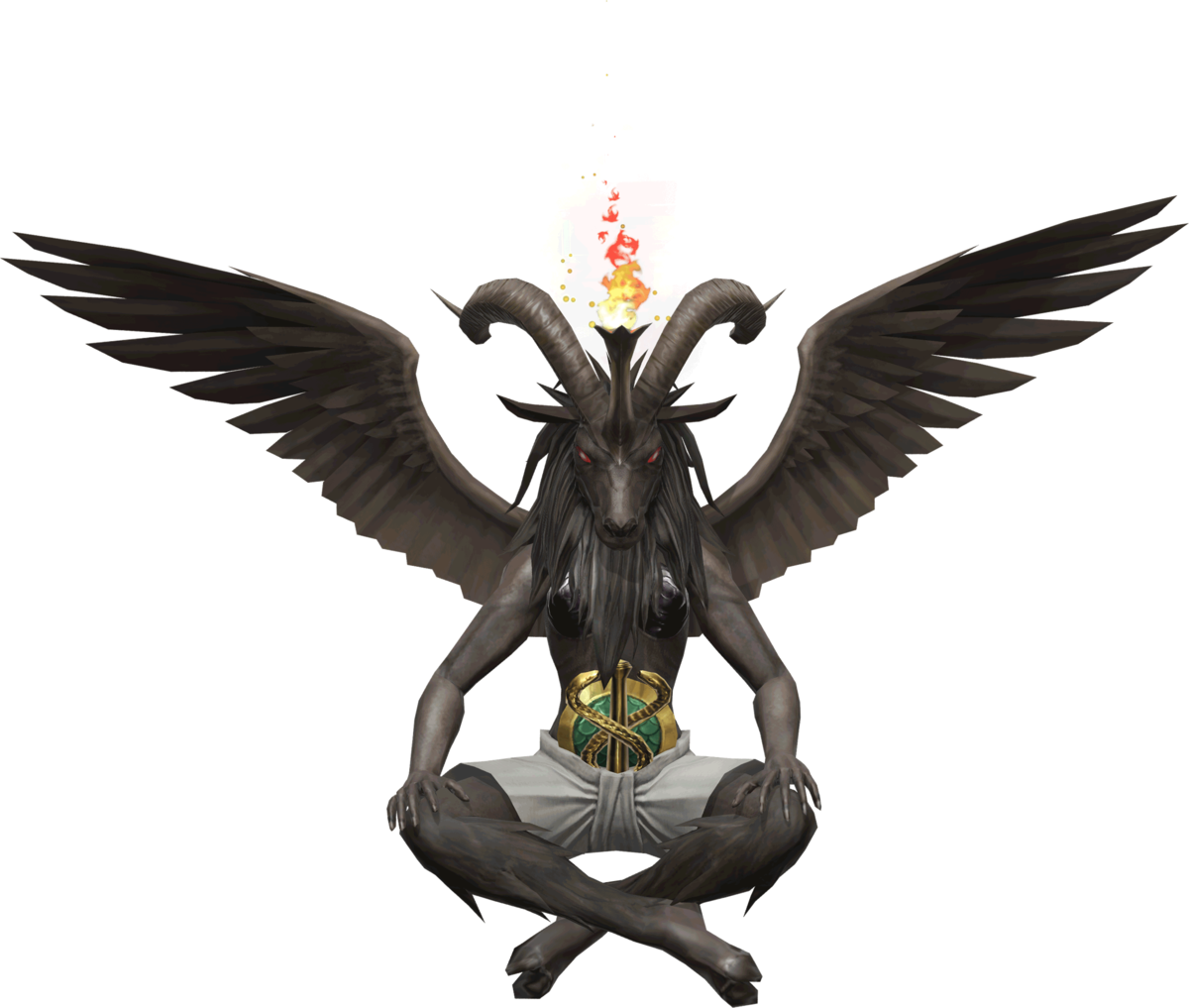 Shin Megami Tensei Liberation Dx2 Baphomet (1200x1017), Png Download