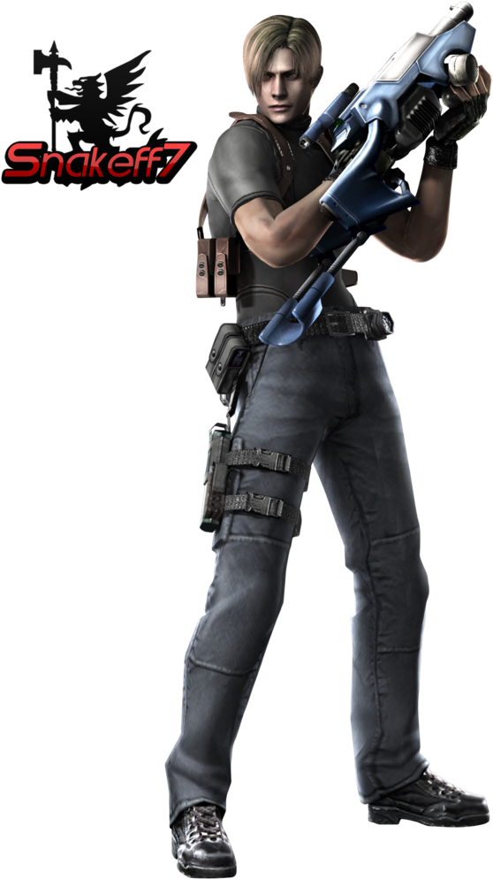 Download Hd Resident Evil 4 Images Ashley Graham Hd Wallpaper And Resident 4 Leon S Kennedy Transparent Png Image Nicepng Com