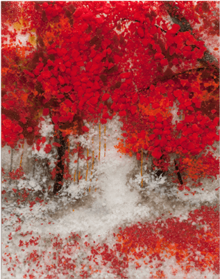 These Landscape Pieces Are At Least 1/2" Thick And - Maple Leaf (400x400), Png Download