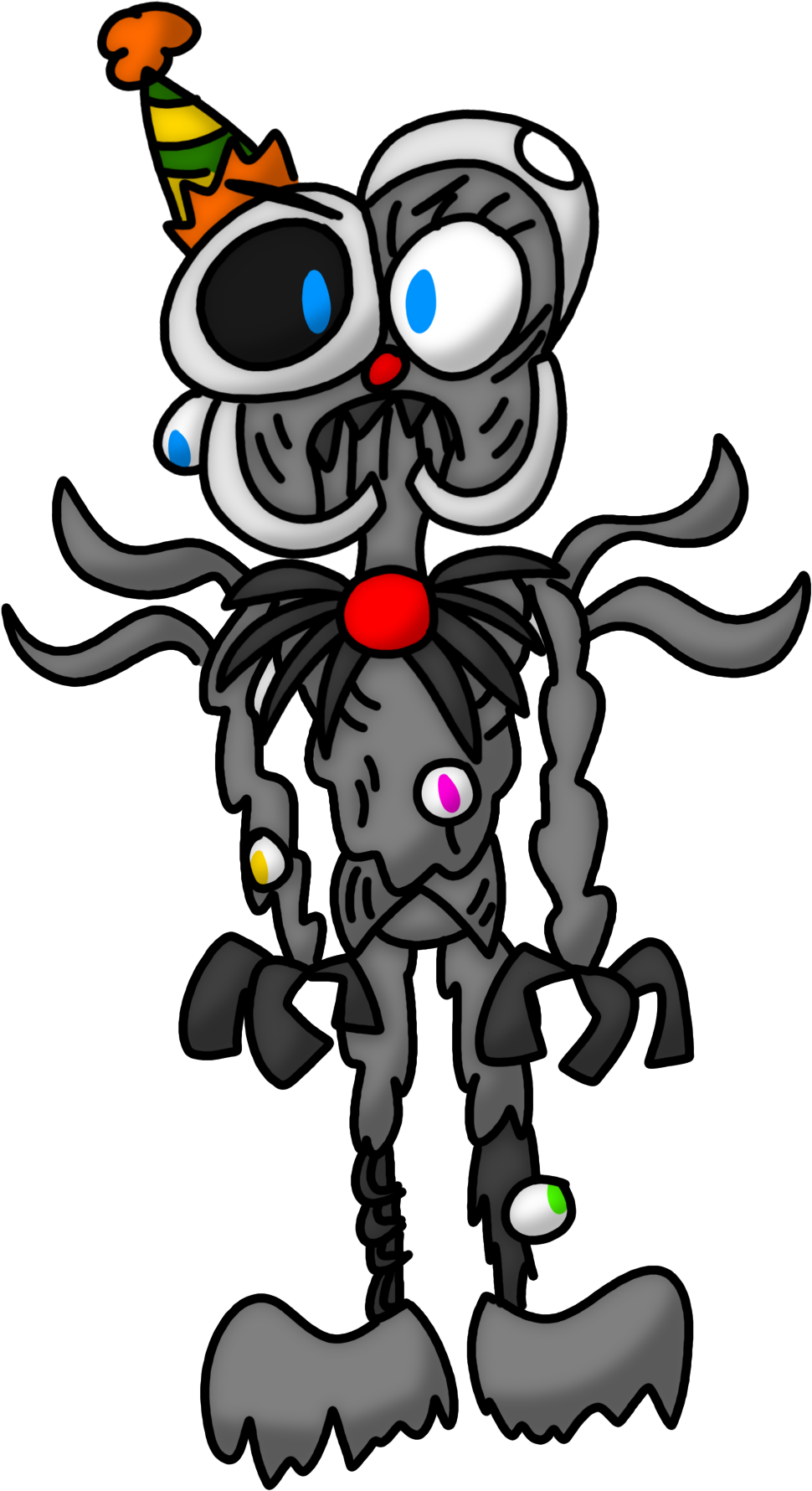 Happy Birthday Sl Here Have Some Spaghetti - Cartoon (1070x1825), Png Download