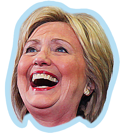 Hillary Clinton Emoji Messages Sticker-3 - Hillary Clinton Emoji (498x498), Png Download