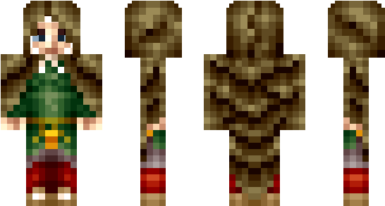 Minecraft Skin Baphomet - Minecraft Skin Oxilac (600x348), Png Download