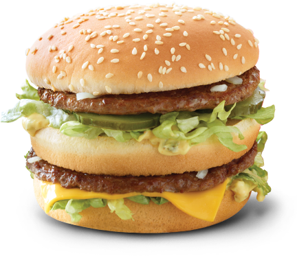 Big Mac - Chicken Big Mac Australia (444x507), Png Download