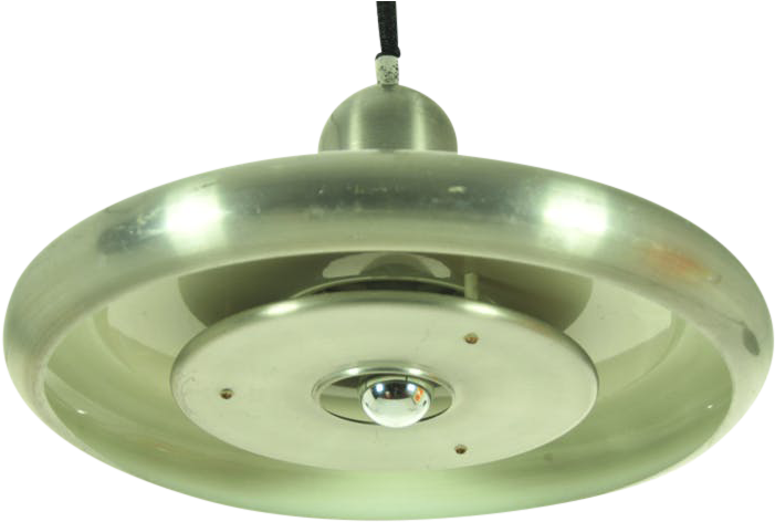 Metal “ufo” Hanging Lamp €479 - Ceiling (778x778), Png Download