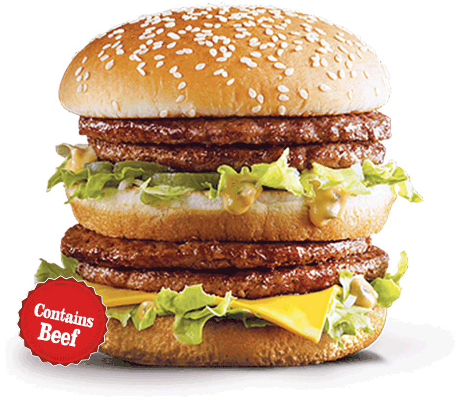 Grand Big Mac - Frosty Treat Burger Love (1280x853), Png Download