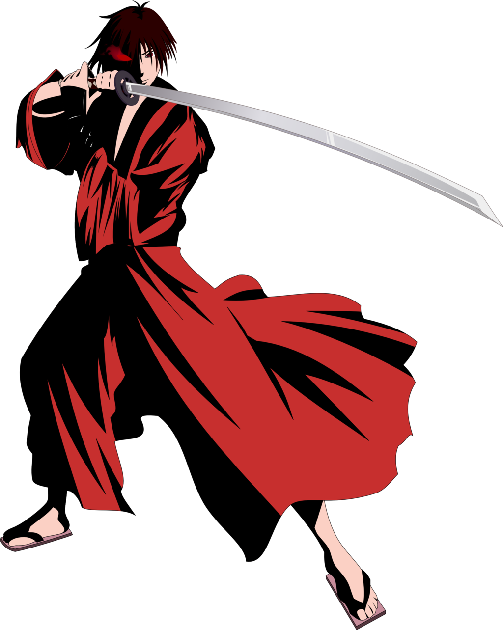 Самурай Пнг (1024x1283), Png Download