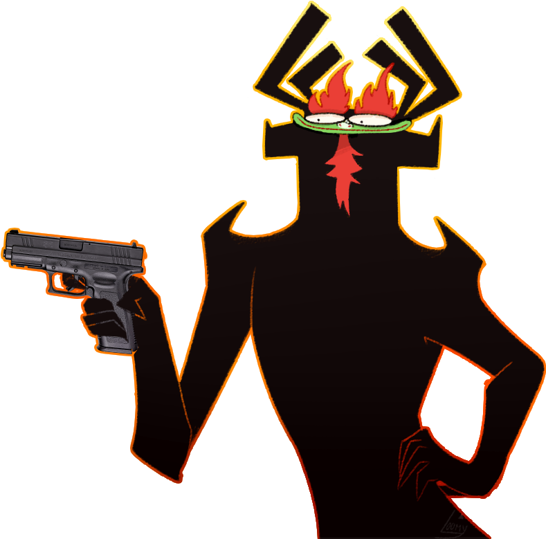 Foolish Samurai - Aku Samurai Jack Png (798x785), Png Download