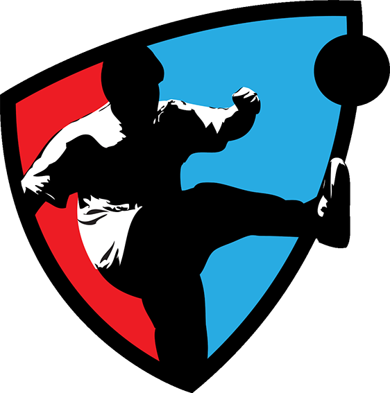 Kick Ball Png - Flag Football League Logo (562x567), Png Download