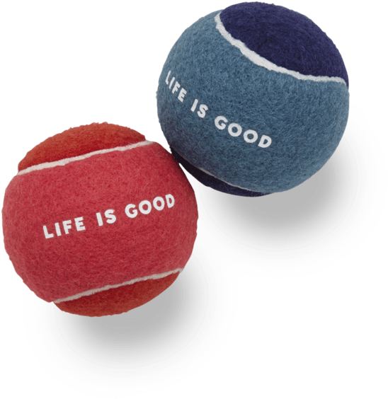 Life Is Good Dog Tennis Ball - Life Is Good 50792 Lig Tennis Ball (570x570), Png Download