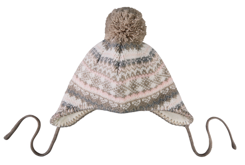 Baby Girls' Winter Hat, Jacquard - Lupilu Baby Mädchen Winteraccessoires - Accessoires (500x500), Png Download