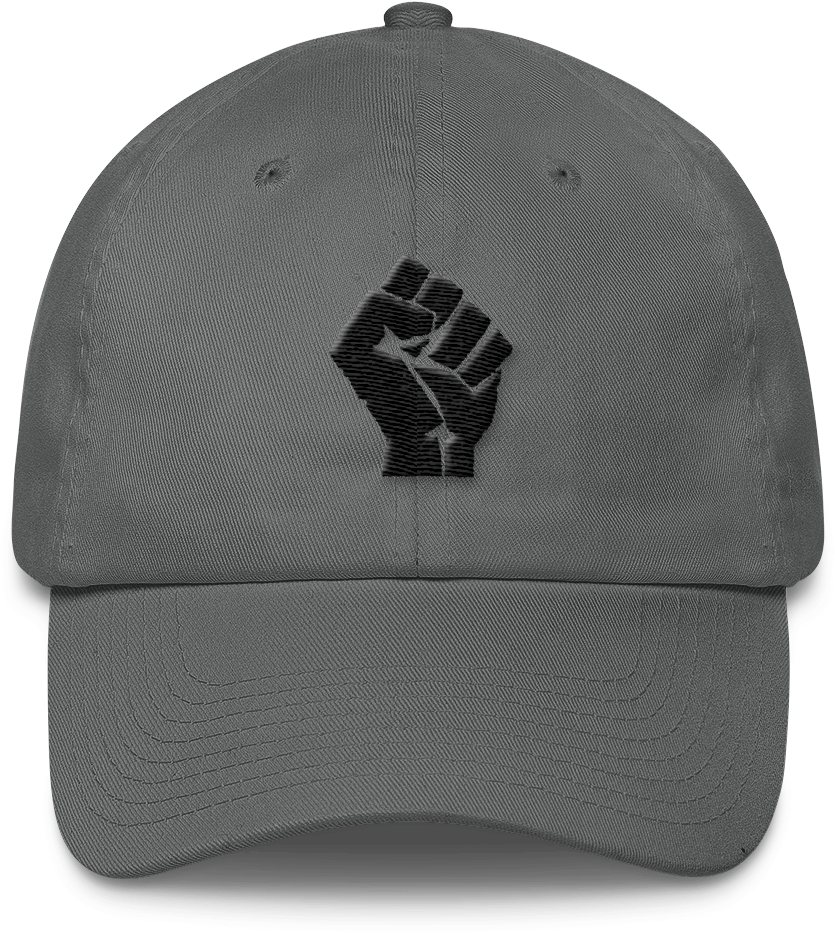 Chocolate Ancestor, Llc- Black Power Fist Cotton Cap - Hat (1000x1000), Png Download