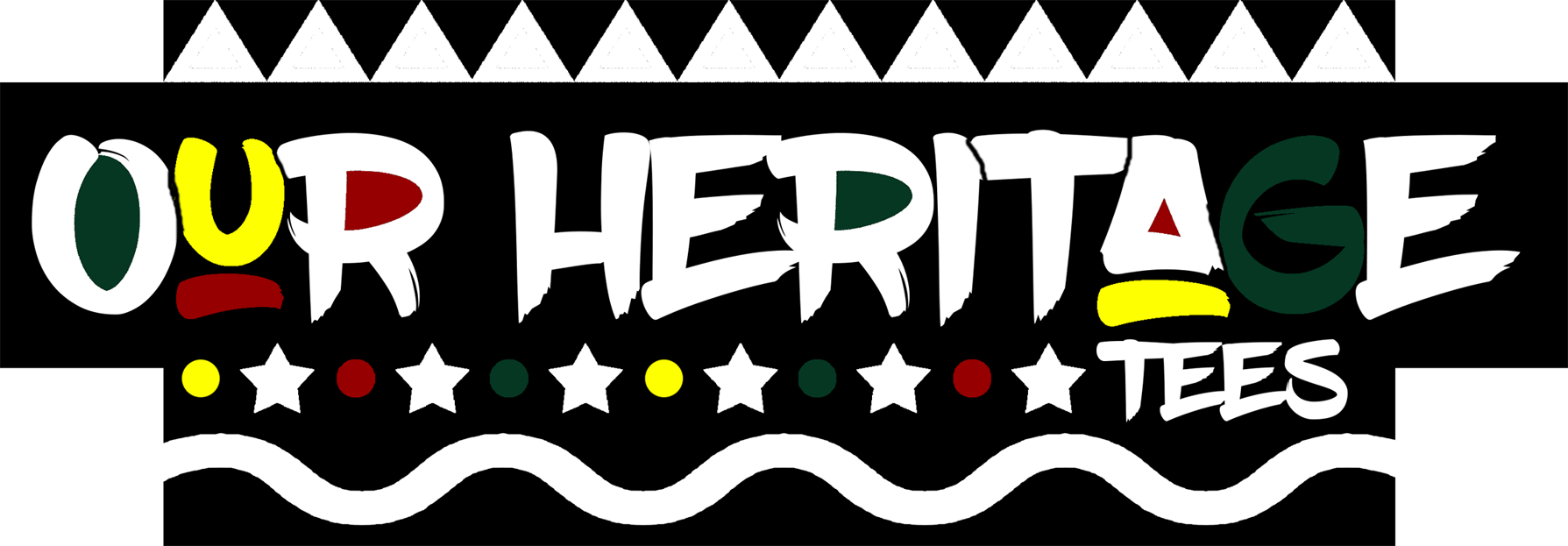 Our Heritage Tees (1789x623), Png Download