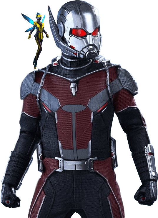 Ant-man And The Wasp Transparent - Captain America Civil War Movie Masterpiece Action (1277x800), Png Download