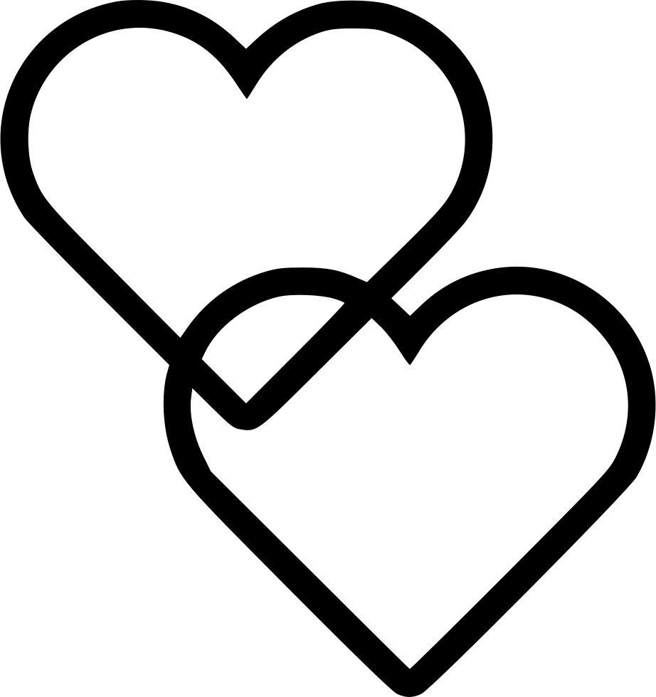 Two Hearts - - Corazones Para Boda (922x980), Png Download