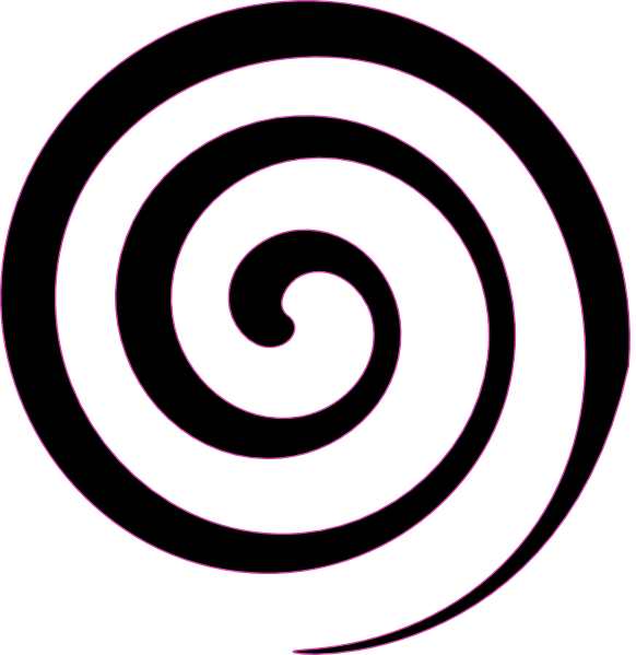 Spiral - Clipart Library - Teen Wolf Symbols Spiral (582x599), Png Download