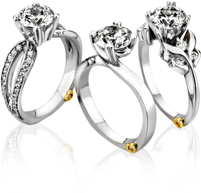 Brand Name Designer Jewelry In Elmhurst, Illinois - Mark Schneider Rings (480x430), Png Download