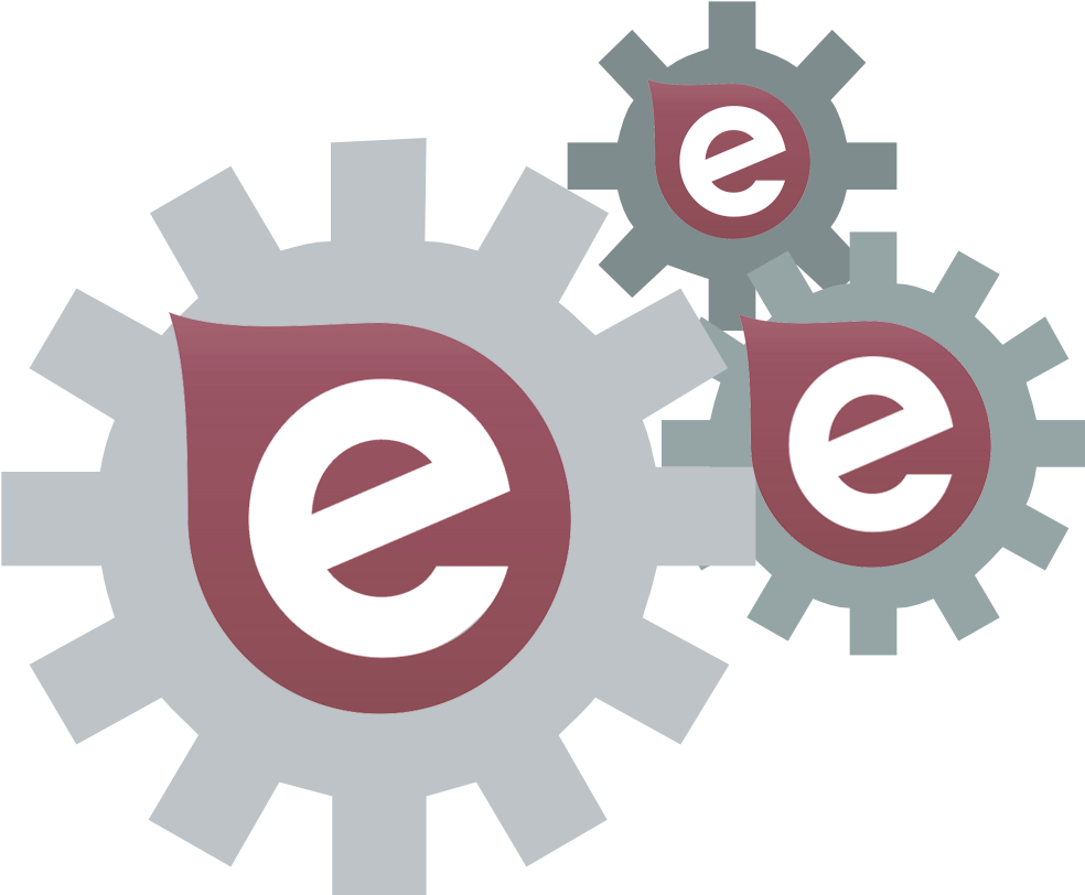 Shape Stickers Any Shape Stickers Kiss Cut Sheet Stickers - Cogs Icon Orange (1024x1024), Png Download