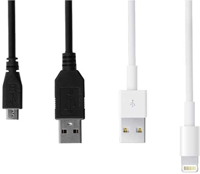 Free Phone Cable - Lightning To Usb Cable 3 Ft 1 Meter For Iphone 7 Plus (752x628), Png Download
