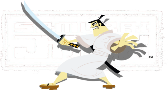 Samurai Jack Tv Show On Adult Swim - Samurai Jack Sword Art (590x317), Png Download