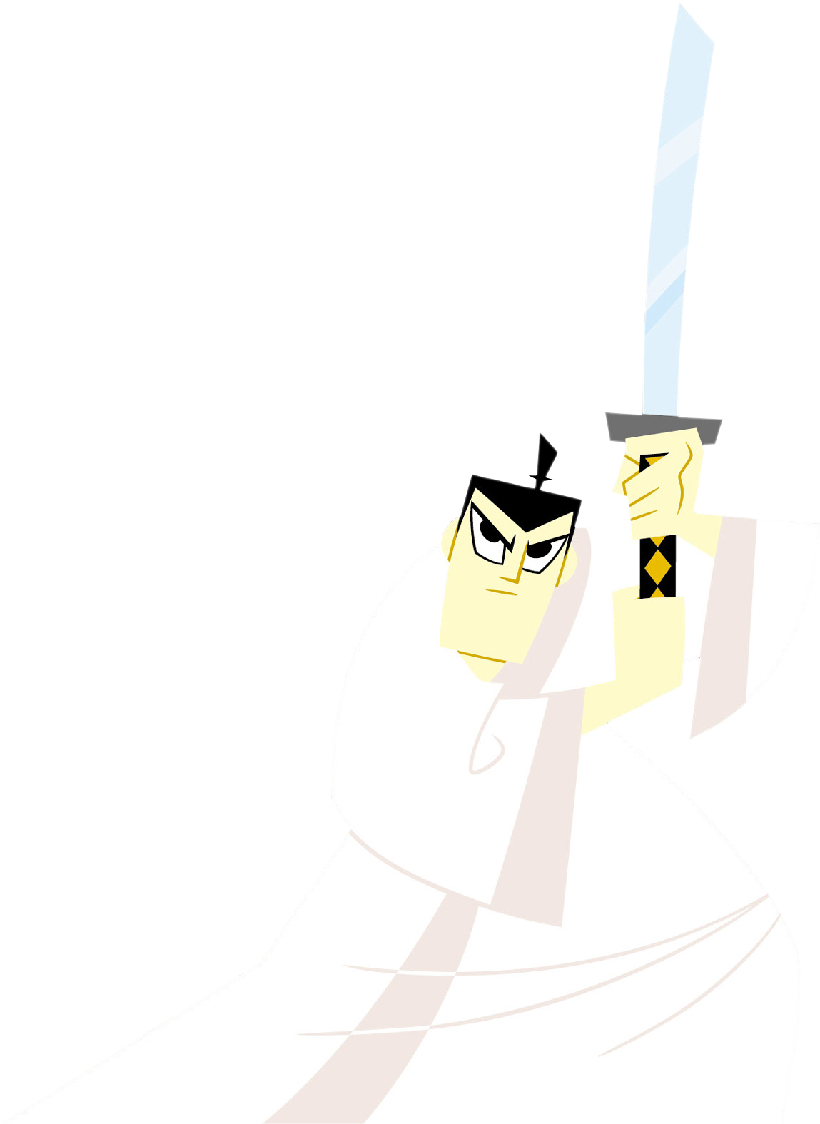 Samuraijack - Samurai Jack Art 32x24 Print Poster (1286x1611), Png Download