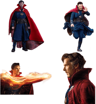 Movie Doctor Strange Dr. Steve Cosplay Costume Full (400x400), Png Download