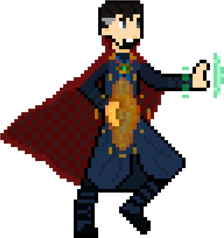 Doctor Strange - Cartoon (1200x1200), Png Download