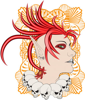 Illustration (389x450), Png Download