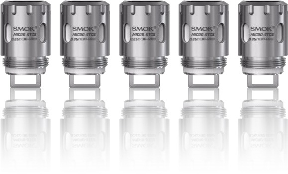 Smok - Authentic 10 Pack Smok Tfv4 Micro-clp2 Clapton Dual (700x700), Png Download