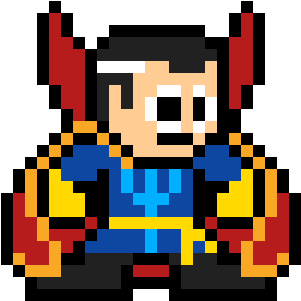 Doctor Strange - Cartoon (1200x1200), Png Download
