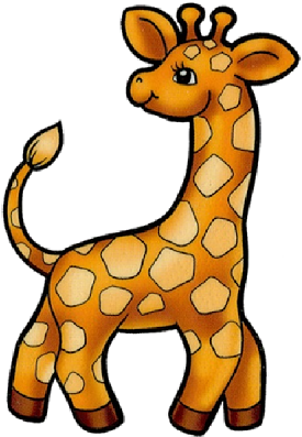 Baby Giraffe Giraffe Images - Giraffe Png Cute Clipart (400x400), Png Download