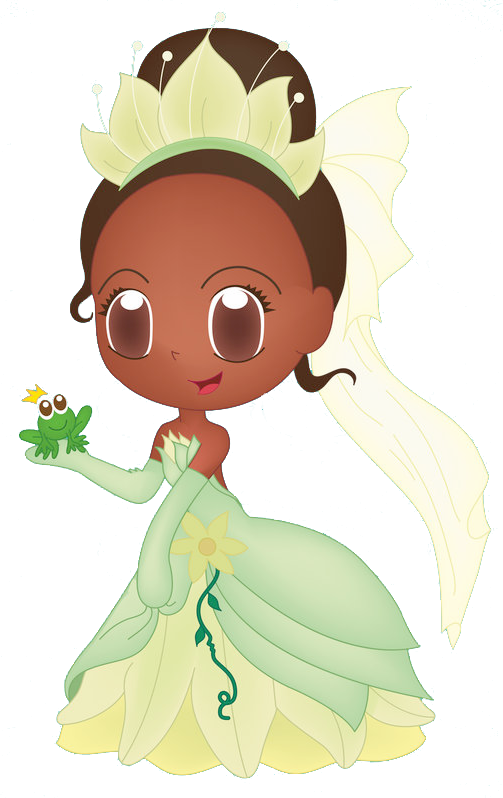 Princesa Tiana Baby Png (503x798), Png Download