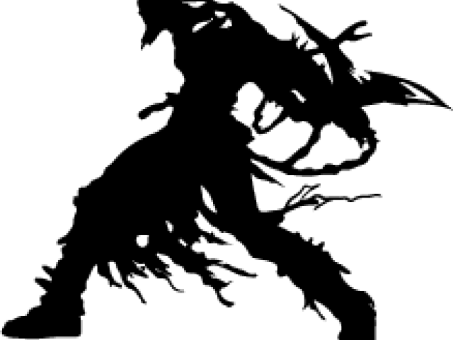 God Of War Silhouette (640x480), Png Download