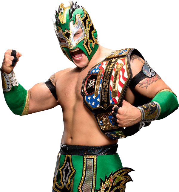 Is Kalisto Rey Mysterio Son - Kalisto Height In Feet (600x642), Png Download