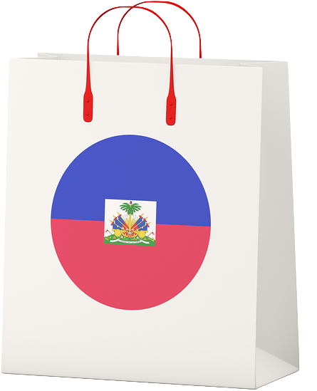At Haitihq We Make Videos, As In Video Commercials, - Haiti Flag Bucket Bag (480x636), Png Download