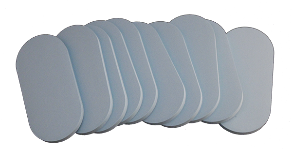 Taproot® Sticky Notes Blue Oval - Mat (600x308), Png Download