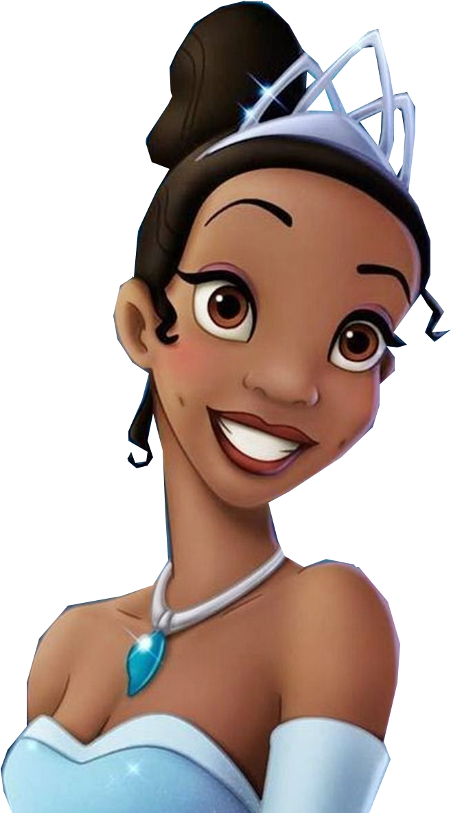 Tiana Cartoon Head Png (966x1200), Png Download