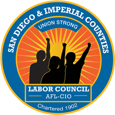 San Diego And Imperial Counties Labor Council - San Diego And Imperial Counties Labor Council Logo (400x400), Png Download