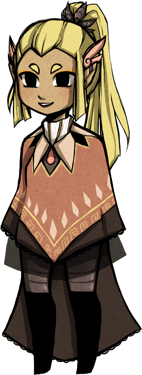 Png - Fan Made Zelda Design (1024x1699), Png Download