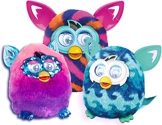 Furby Boom Cubes Download - Furby Boom Crystal Series - Pink To Purple (542x429), Png Download