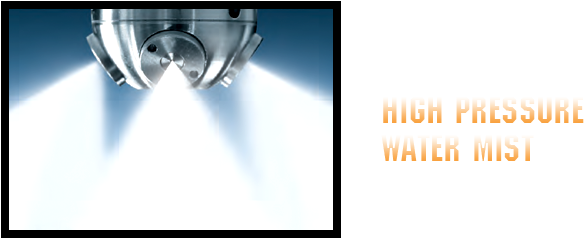 Hydrocore Water Mist System - System (709x323), Png Download