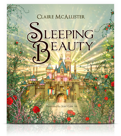 Personalized Sleeping Beauty Story - Sleeping Beauty Book Cover (458x517), Png Download