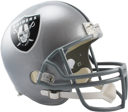 Oakland Raiders Nfl Full-size Helmet Replica - 49ers Helmet (475x406), Png Download