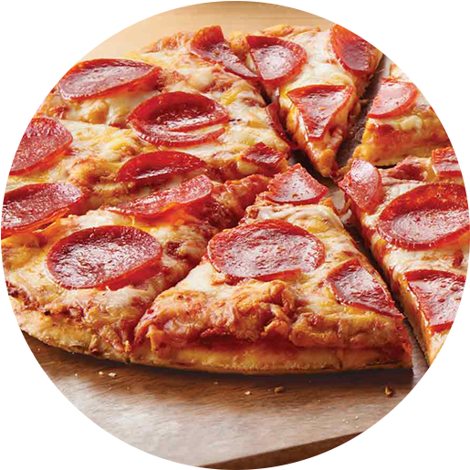 Download Pepperoni Pizza - Chicken Pepperoni Pizza - HD Transparent PNG