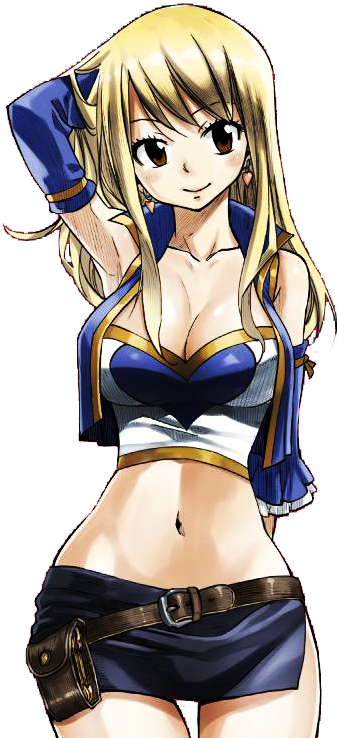 Lucy Heartfilia - Lucy Heartfilia Pose Reference (344x737), Png Download