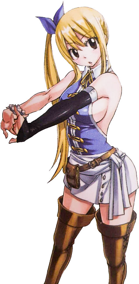 Lucy Heartfilia, Daughter Of The Stars, Princess Of - Lucy Heartfilia Poses (518x982), Png Download